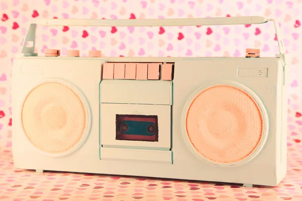 Divertente Retro radio — Foto Stock