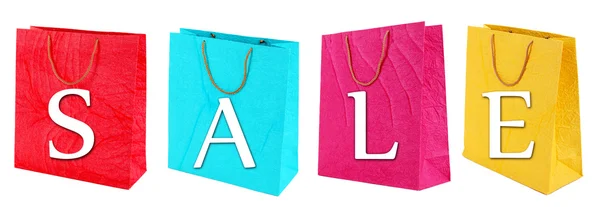 Renkli alışveriş torbaları — Stok fotoğraf