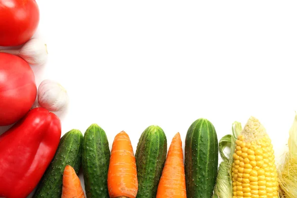 Cadre de légumes frais biologiques — Photo