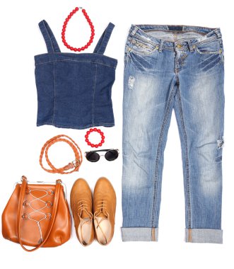 Giysi ve kadın kıyafeti aksesuarları