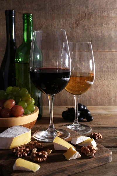 Natura morta con vino — Foto Stock