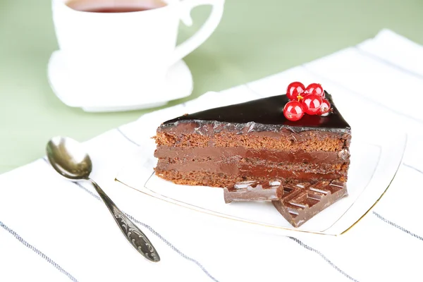 Schokoladenkuchen — Stockfoto