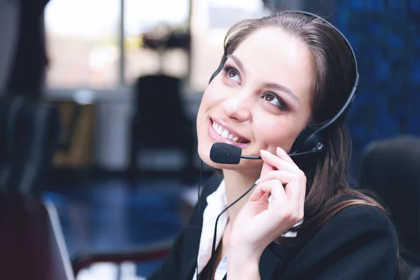 Operador de call center — Fotografia de Stock