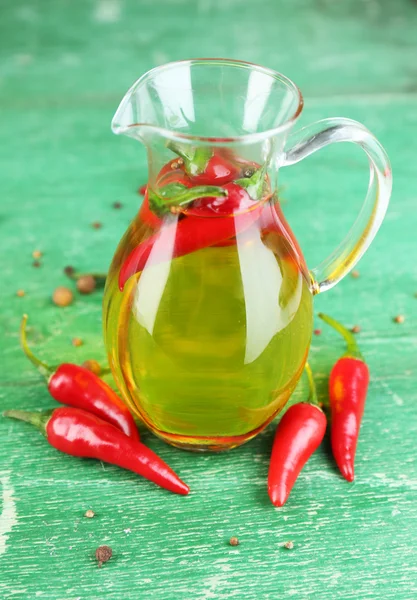 Homemade olive oil — Stock Photo, Image