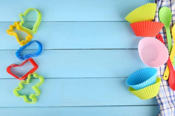 Plastic bowls and molds — Stock Photo, Image