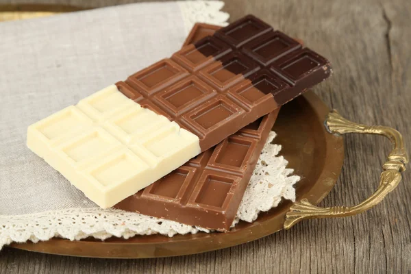 Chocolate bars — Stock Photo, Image