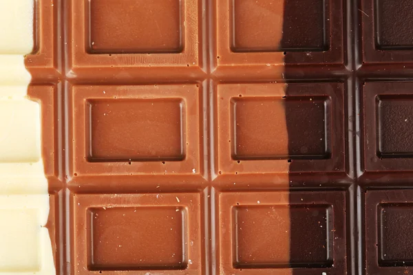 Barra de chocolate — Foto de Stock