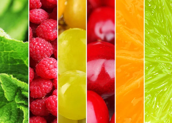 Colorful healthy fruits — Stock Photo, Image