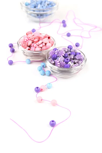 Beads in glass — Stock Photo, Image