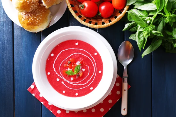 Gazpacho soup — Stock Photo, Image