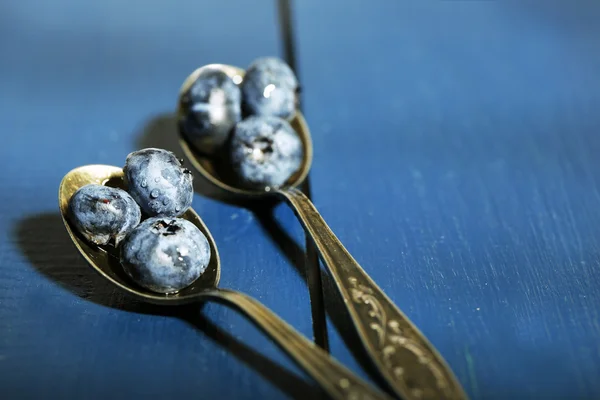 美味成熟的蓝莓 — 图库照片