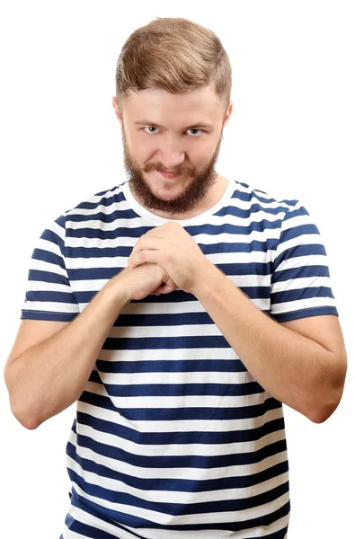 Hombre guapo con barba —  Fotos de Stock