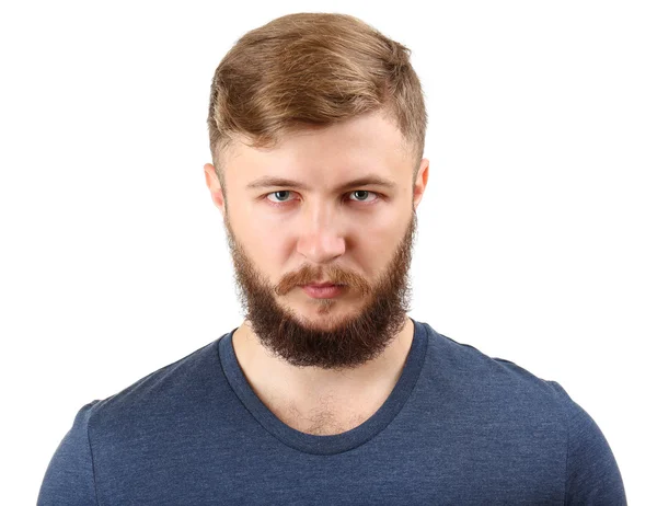 Handsome man with beard — Stock Photo, Image