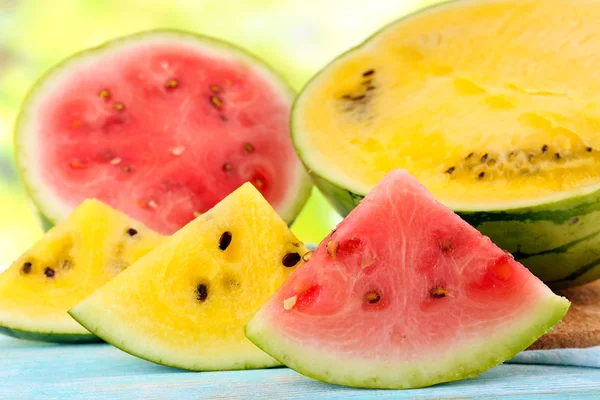 Slices of watermelons
