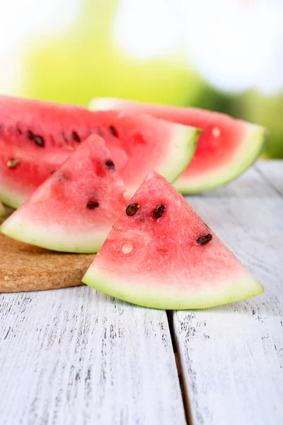 Watermeloen aan boord — Stockfoto