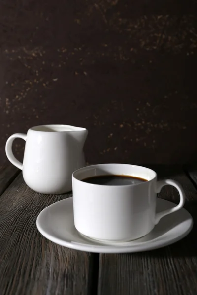 Coffee and cream — Stock Photo, Image