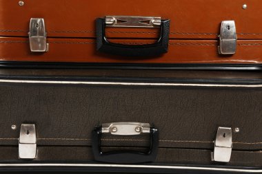 Vintage eski seyahat bavul