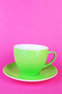 renkli arka plan üzerinde renkli Kupası