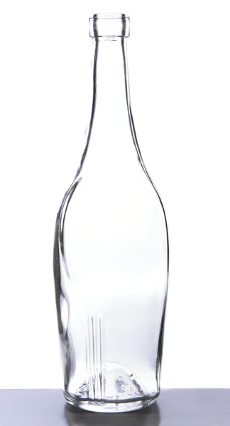 Empty glass bottle — Stock Photo, Image