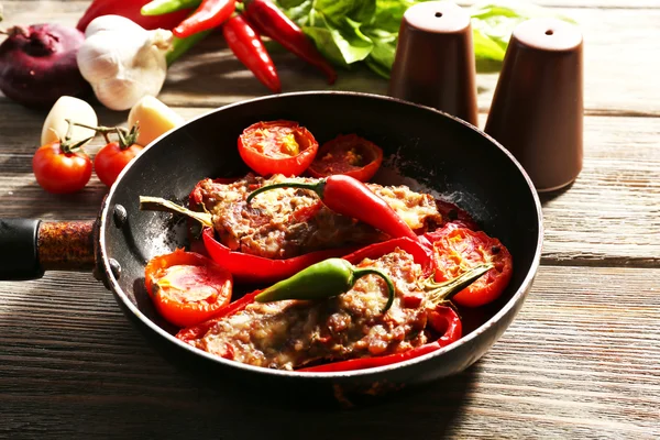 Gefüllte Paprika — Stockfoto