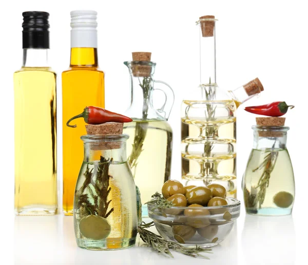 Different cooking oil — Stock Photo, Image