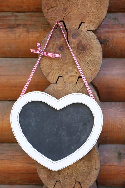Signboard and heart — Stock Photo, Image