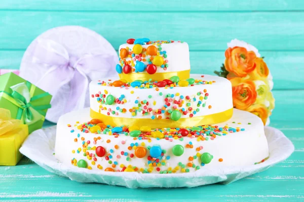 Torta di compleanno — Foto Stock