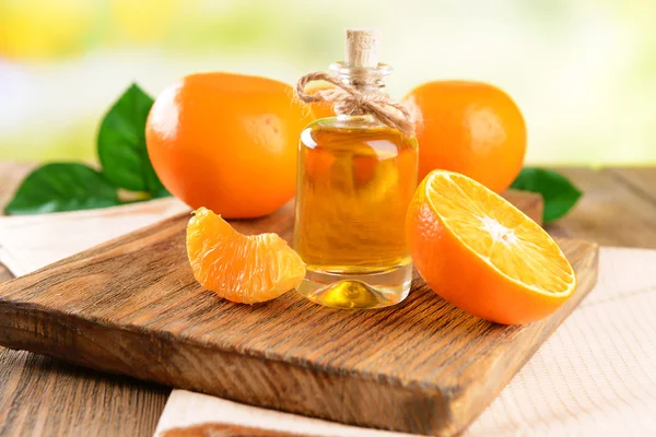 Tangerine oil — Stock Photo, Image