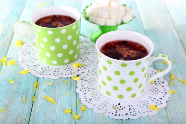 Tea and sugar — Stock Photo, Image