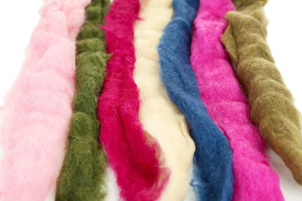 Wool for felting — Stock Photo, Image