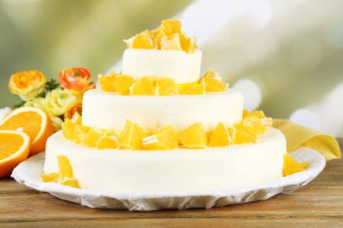 güzel düğün pastası