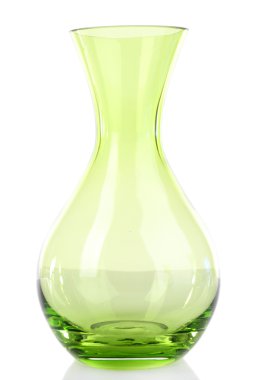 Cam Vazoda beyaz izole