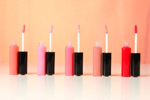 Belos gloss labial — Fotografia de Stock