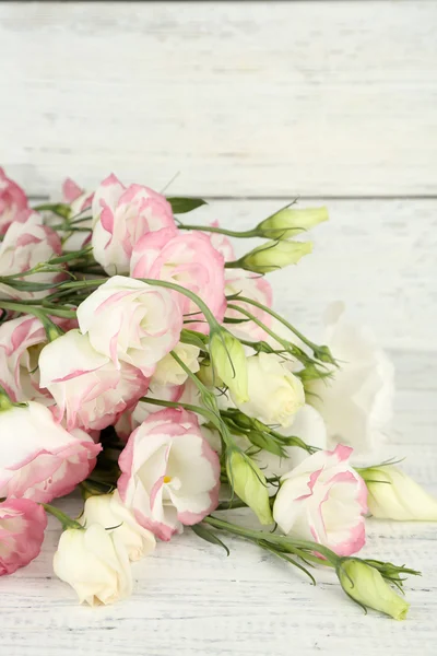 Beautiful eustoma flowers — Stock Photo, Image