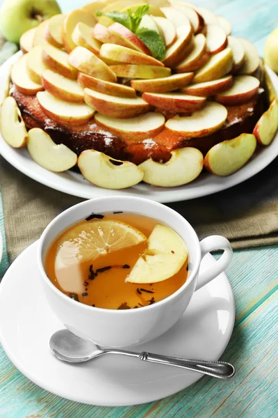Házi almás pite — Stock Fotó