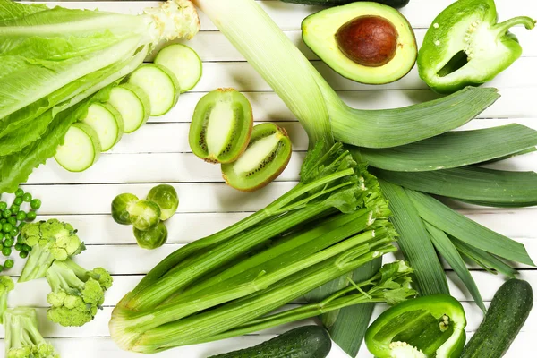 Produtos hortícolas biológicos frescos — Fotografia de Stock