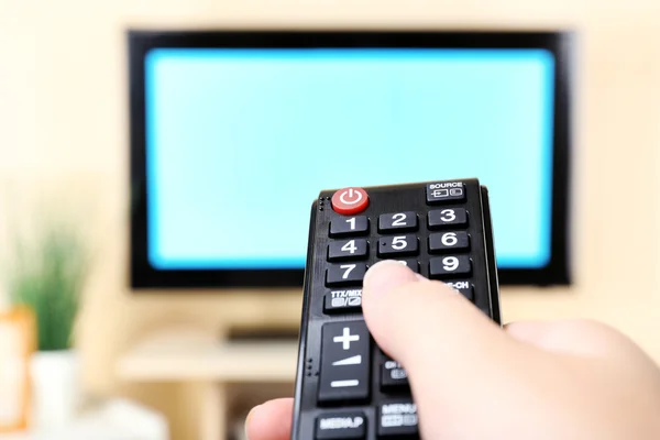 Using remote controller — Stock Photo, Image