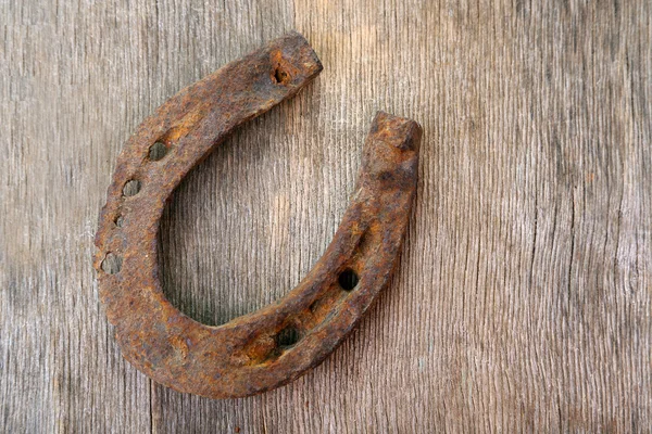 Zapato de caballo viejo — Foto de Stock