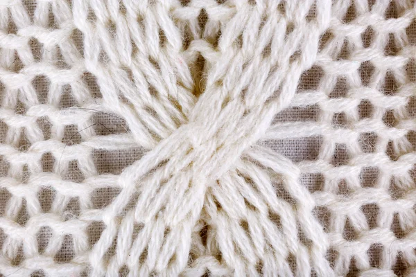 Breien (textiel) achtergrond close-up — Stockfoto