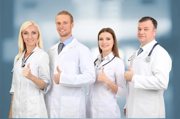 Sjukvårdsarbetarna på sjukhus — Stockfoto