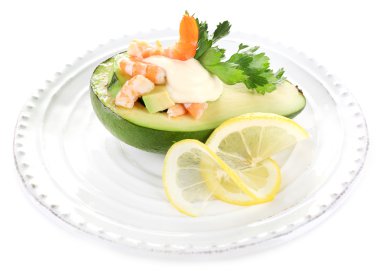 karides ile lezzetli Salatalar