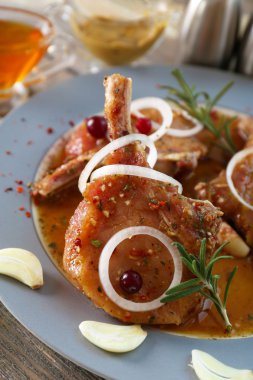 Kuzu pirzola hazırlama