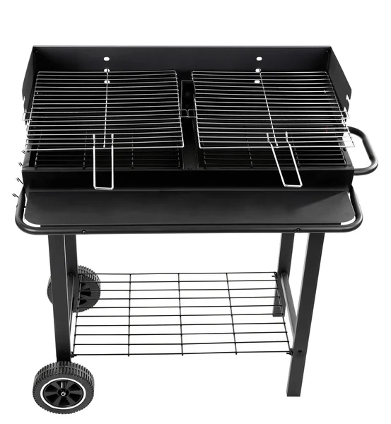 Barbecue grill isolé sur blanc — Photo