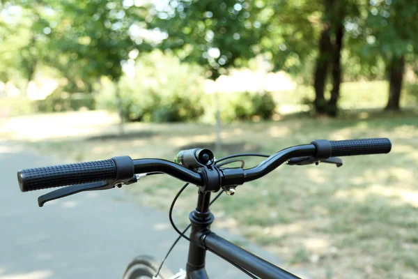 Foto de cerca de algunas piezas de bicicleta — Foto de Stock
