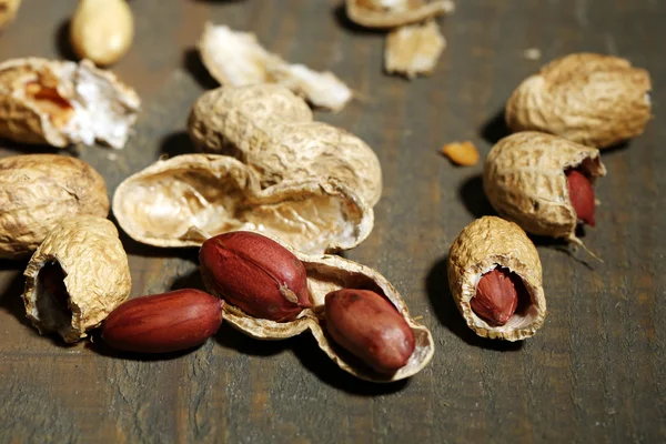 Peanuts on table — Stock Photo, Image