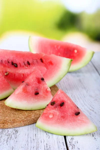 Plakken watermeloen — Stockfoto