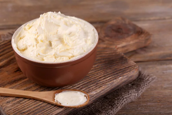 Fresh homemade butter — Stock Photo, Image