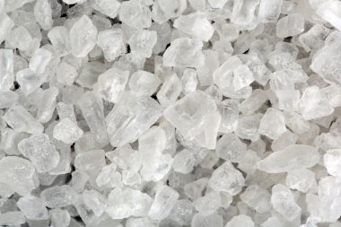 White salt texture