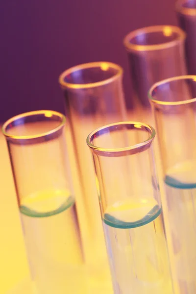 Test tubes with liquid — Stock Photo, Image