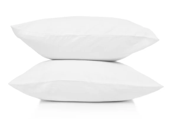 Almohadas de cama blanca —  Fotos de Stock